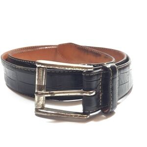Martin Dingman Alligator Grain Calf Belt